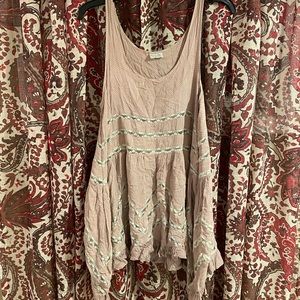 {intimately} Free People Voile Trapeze Top